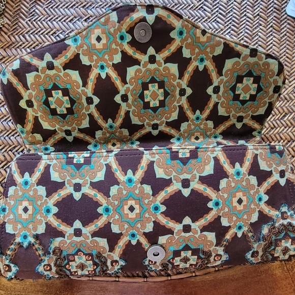Mystique beaded envelope clutch bag - Picture 2 of 10